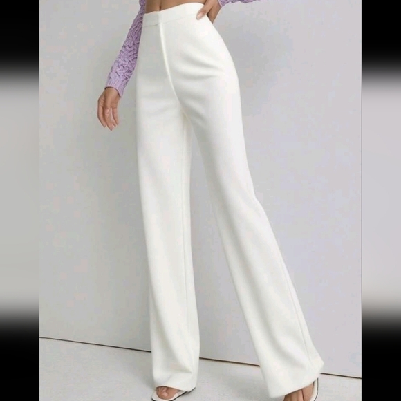 Women's New High Waist Design Suit Pants, Suitable For Work, Leisure, Vacation - Picture 1 of 4